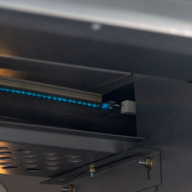 Interior gas burner of the GBO-24 gas baking oven