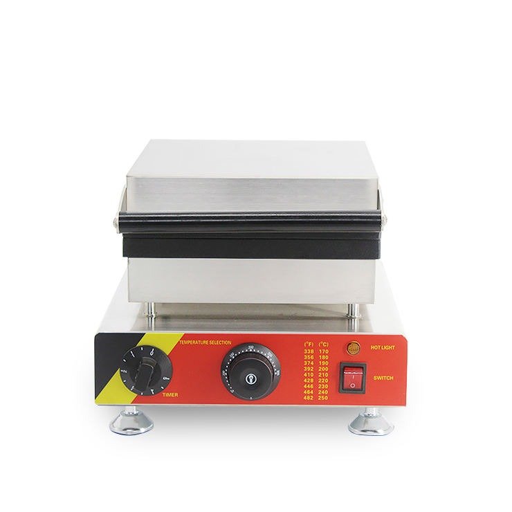 6 PIS waffle maker, closed unit front view