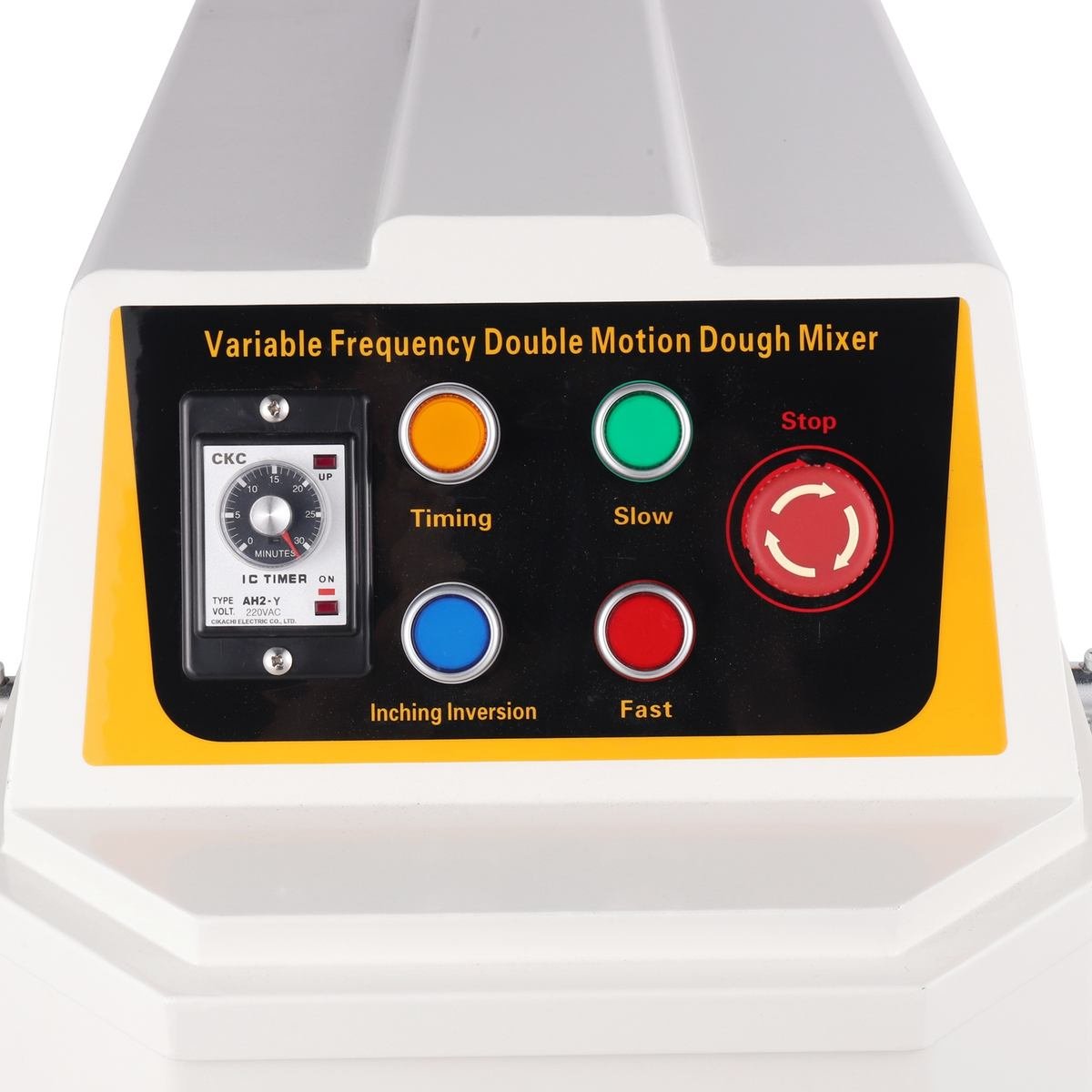 Variable frequency double motion control panel of the SM-30 spiral mixer
