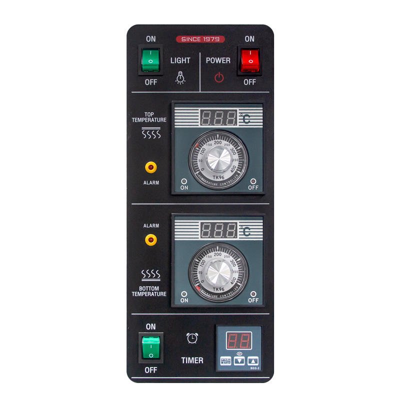 Control panel of the GBO-24 gas baking oven