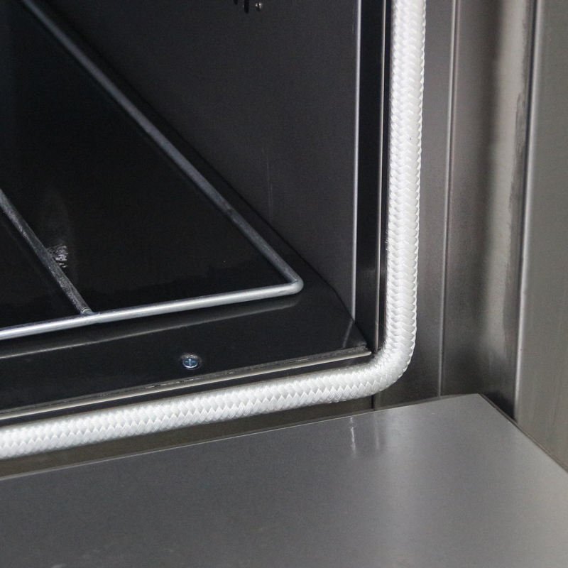 Door seal and gasket close-up of the GBO-11 gas baking oven