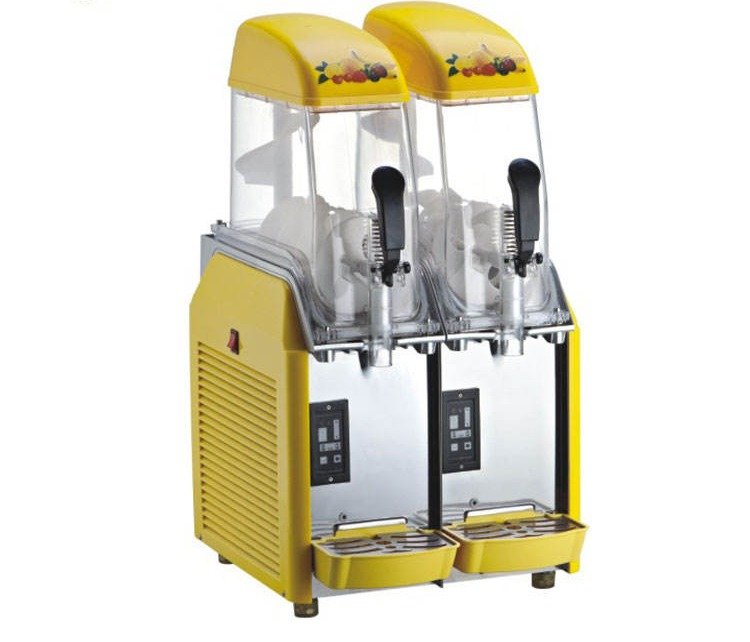 Two Tank Commercial Maker Slush Machine (X-240), studio view