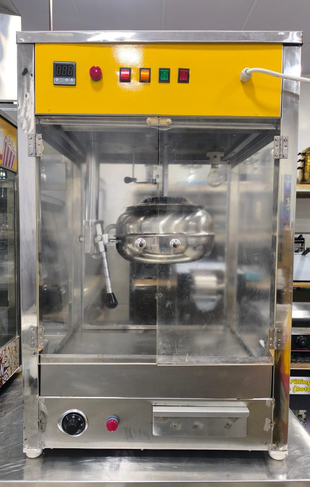 Digital Popcorn Machine with digital control panel