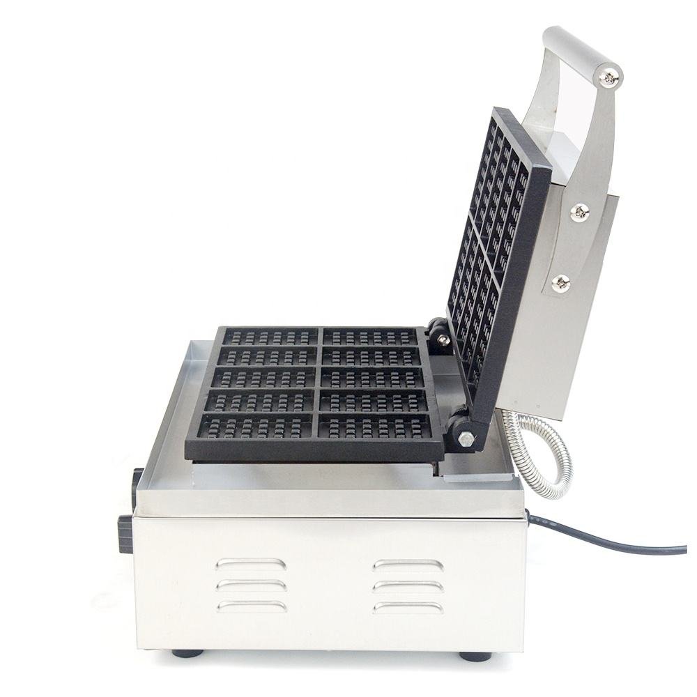 10 PIS waffle maker, side angle view