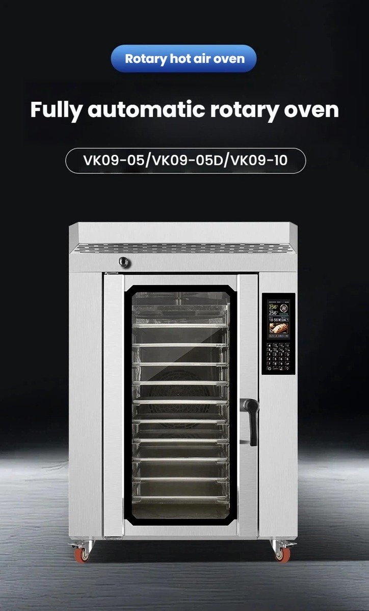 10 Trays Rotary Oven model overview banner