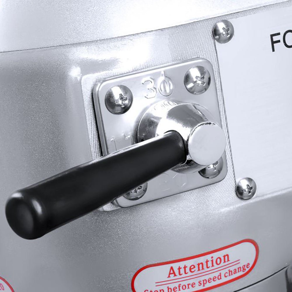 Speed control dial of the B-10 LTR planetary mixer