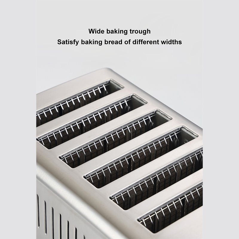 Wide baking trough that fits bread of different widths